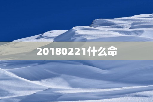 20180221什么命