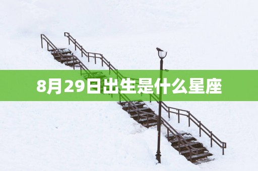 8月29日出生是什么星座