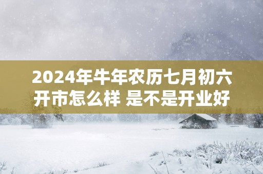 2025年蛇年农历七月初六开市怎么样 是不是开业好日子