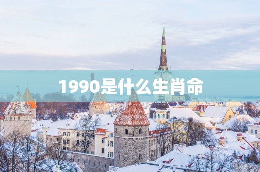 1990是什么生肖命