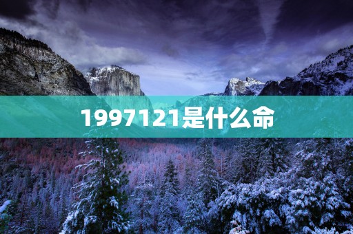1997121是什么命