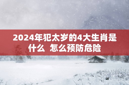 2025年犯太岁的4大生肖是什么  怎么预防危险