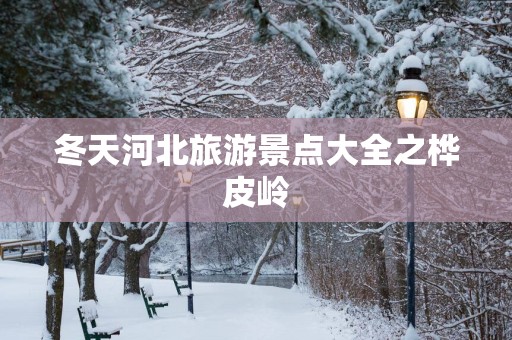冬天河北旅游景点大全之桦皮岭