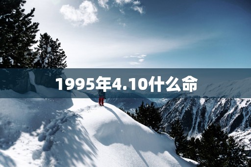 1995年4.10什么命