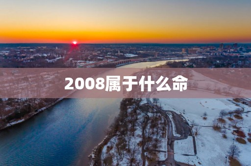 2008属于什么命