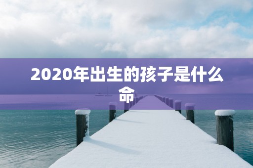 2020年出生的孩子是什么命