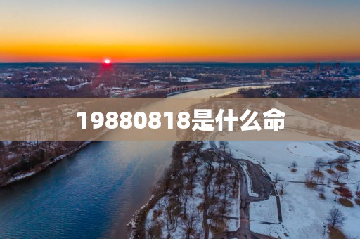 19880818是什么命
