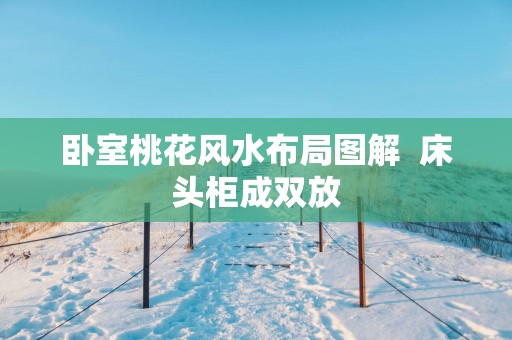 卧室桃花风水布局图解  床头柜成双放