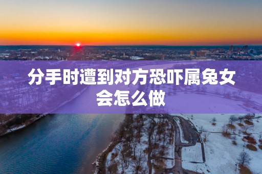 分手时遭到对方恐吓属兔女会怎么做