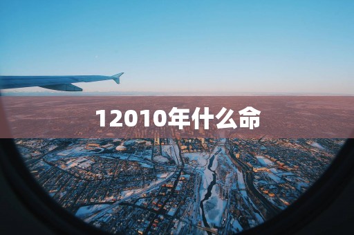 12010年什么命
