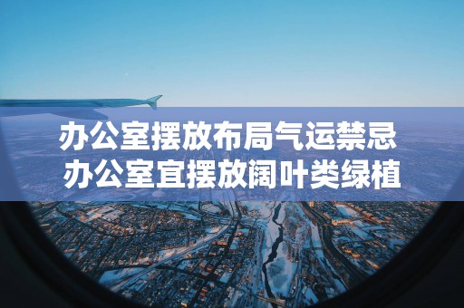 办公室摆放布局气运禁忌 办公室宜摆放阔叶类绿植