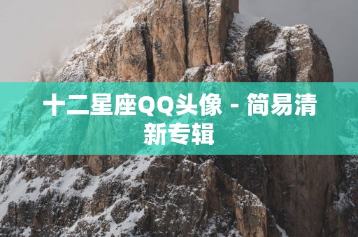 十二星座QQ头像－简易清新专辑