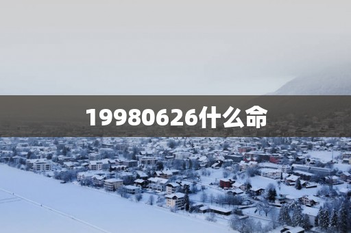 19980626什么命