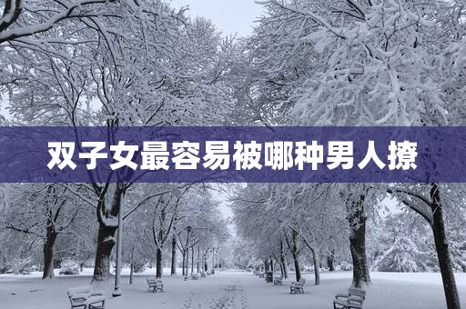 双子女最容易被哪种男人撩
