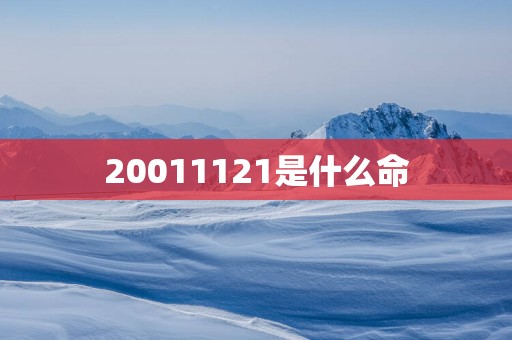 20011121是什么命