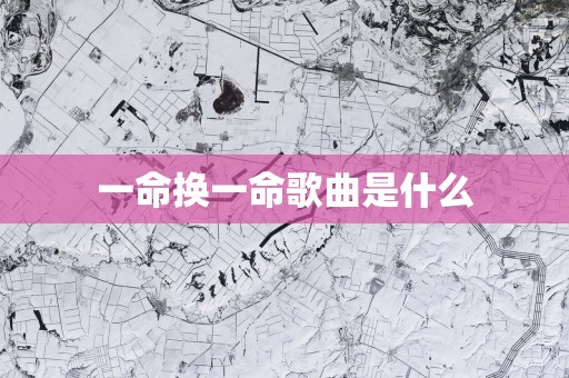 一命换一命歌曲是什么