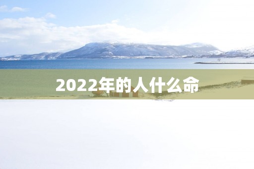 2025年的人什么命
