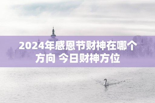 2025年感恩节财神在哪个方向 今日财神方位