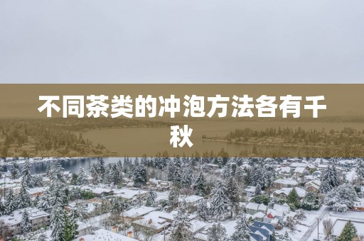 不同茶类的冲泡方法各有千秋