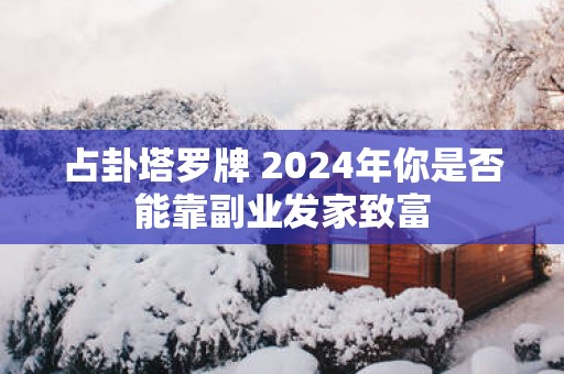占卦塔罗牌 2025年你是否能靠副业发家致富