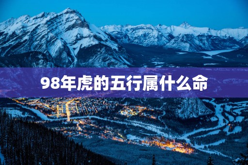 98年虎的五行属什么命