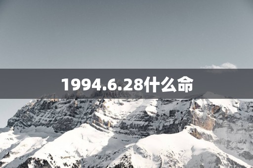 1994.6.28什么命