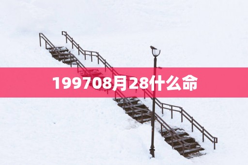 199708月28什么命