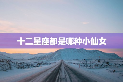 十二星座都是哪种小仙女