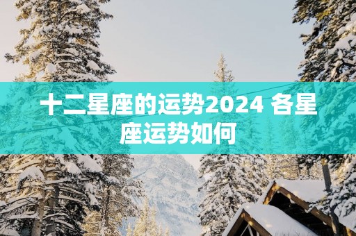 十二星座的运势2025 各星座运势如何