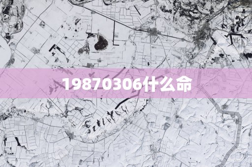 19870306什么命