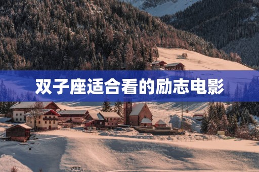 双子座适合看的励志电影