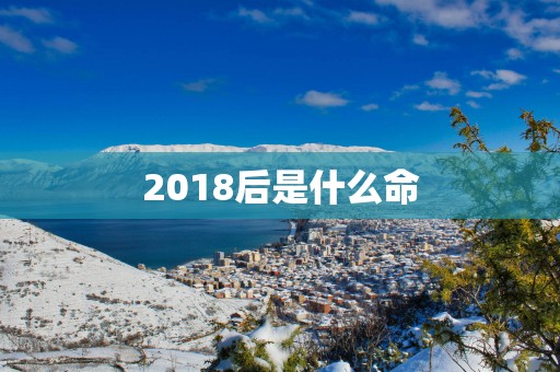2018后是什么命