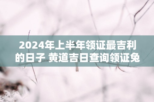 2025年上半年领证最吉利的日子 黄道吉日查询领证蛇年