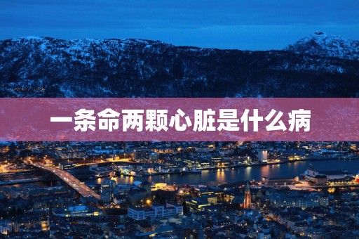 一条命两颗心脏是什么病