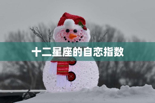 十二星座的自恋指数