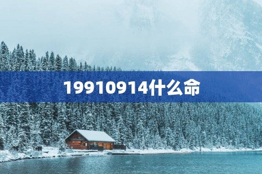 19910914什么命
