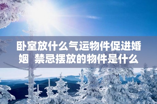 卧室放什么气运物件促进婚姻  禁忌摆放的物件是什么