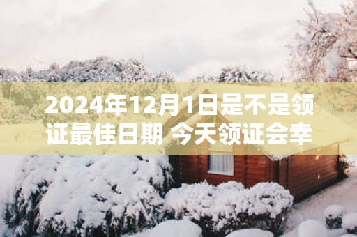 2025年12月1日是不是领证最佳日期 今天领证会幸福吗