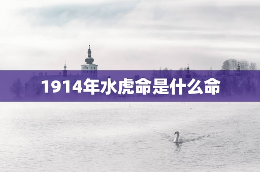1914年水虎命是什么命