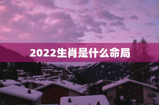 2025生肖是什么命局