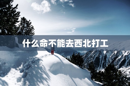 什么命不能去西北打工