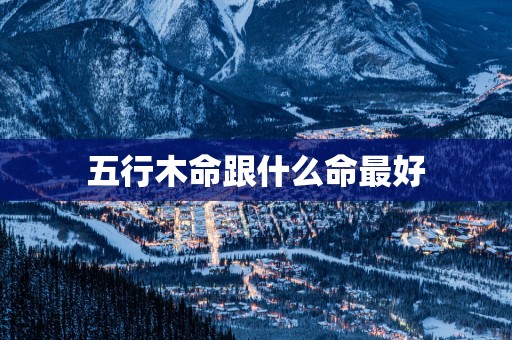 五行木命跟什么命最好