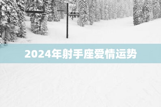 2025年射手座爱情运势