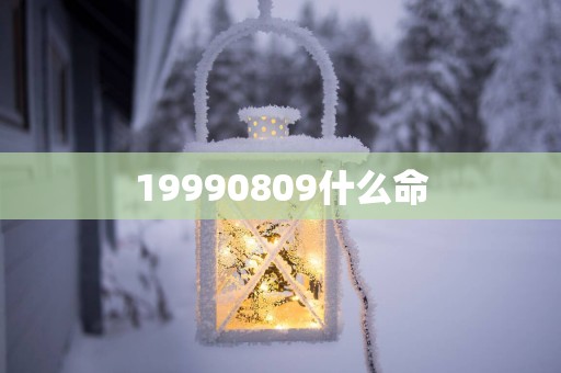19990809什么命
