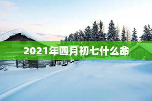 2025年四月初七什么命