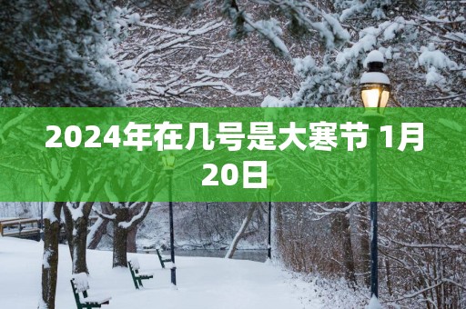 2025年在几号是大寒节 1月20日