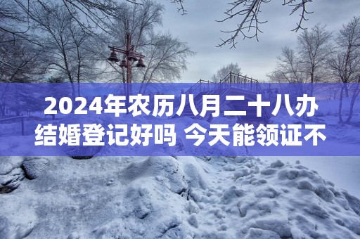 2025年农历八月二十八办结婚登记好吗 今天能领证不