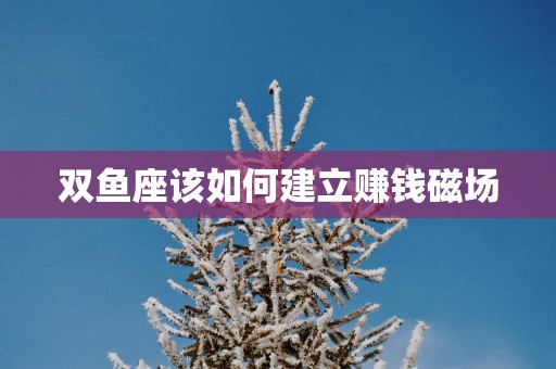 双鱼座该如何建立赚钱磁场