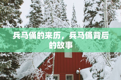 兵马俑的来历，兵马俑背后的故事