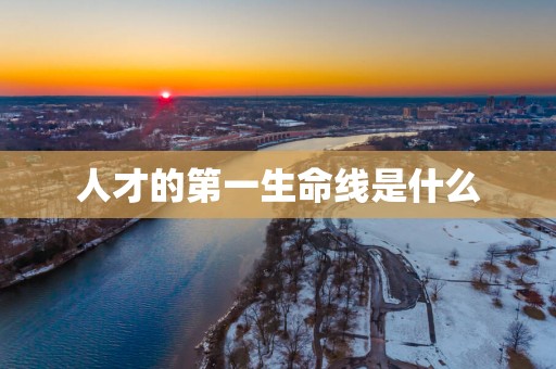 人才的第一生命线是什么